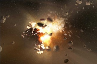 Máquinas que aprenden cómo esquivar asteroides