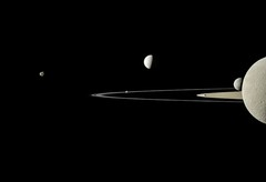 Las lunas de Saturno